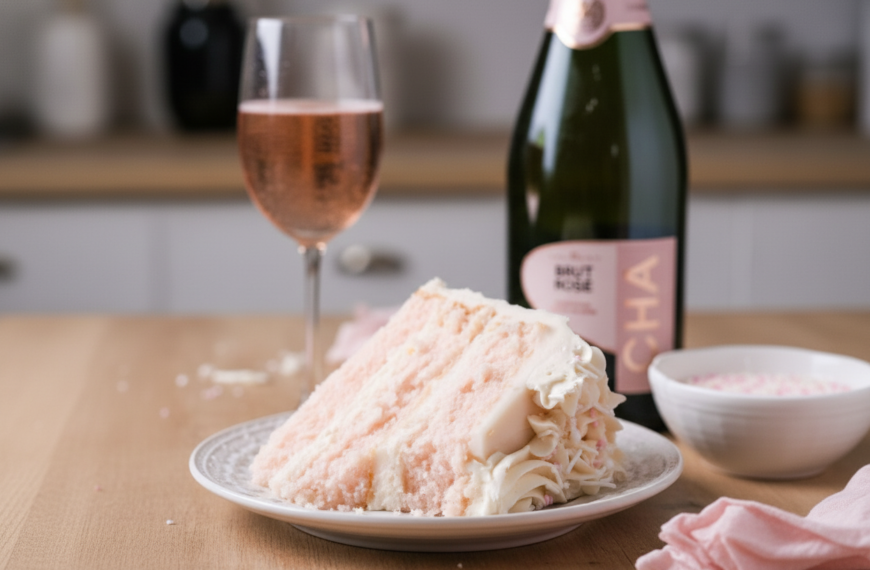 This Elegant Pink Champagne Cake Tastes as Good as It Looks!