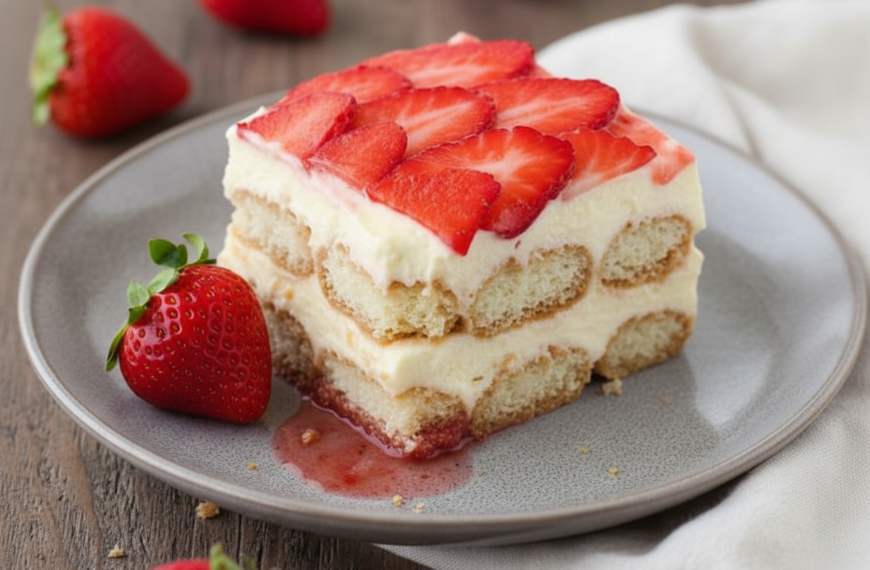 Strawberry Tiramisu – Olga’s Flavor Factory