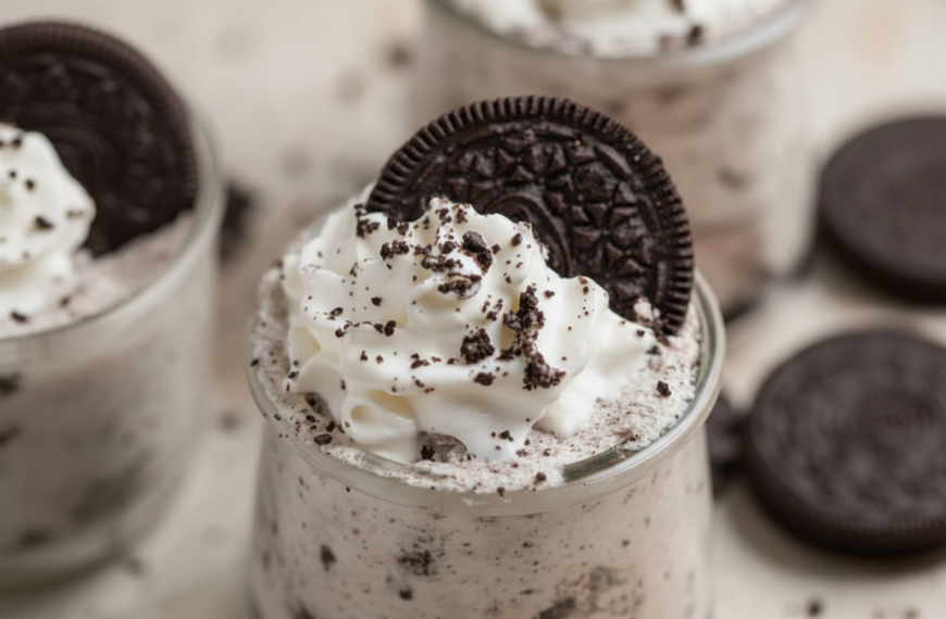 5 Ingredient No-Bake Oreo Cheesecake Cups | Lemons & Zest
