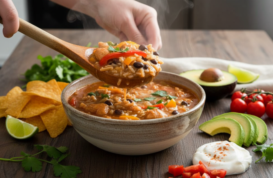 Chicken Fajita Soup