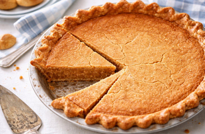 This creamy peanut butter chess pie, a Southern classic, is an&hellip;
