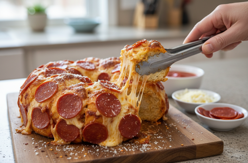 Pepperoni Pizza Monkey Bread – Yummiest Flavor