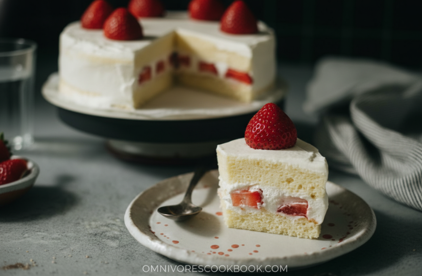 Japanese Strawberry Cake