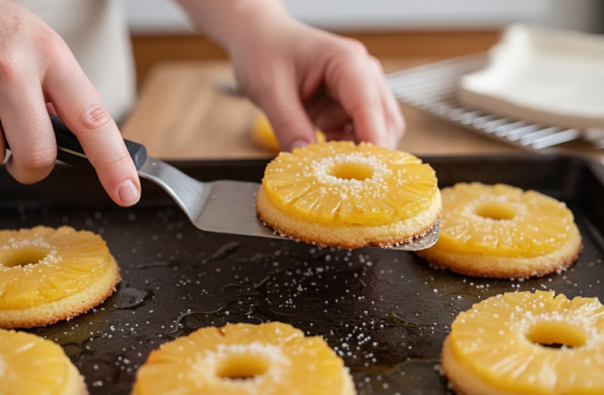Pineapple Upside Sugar Cookies – Easy Tropical Treat