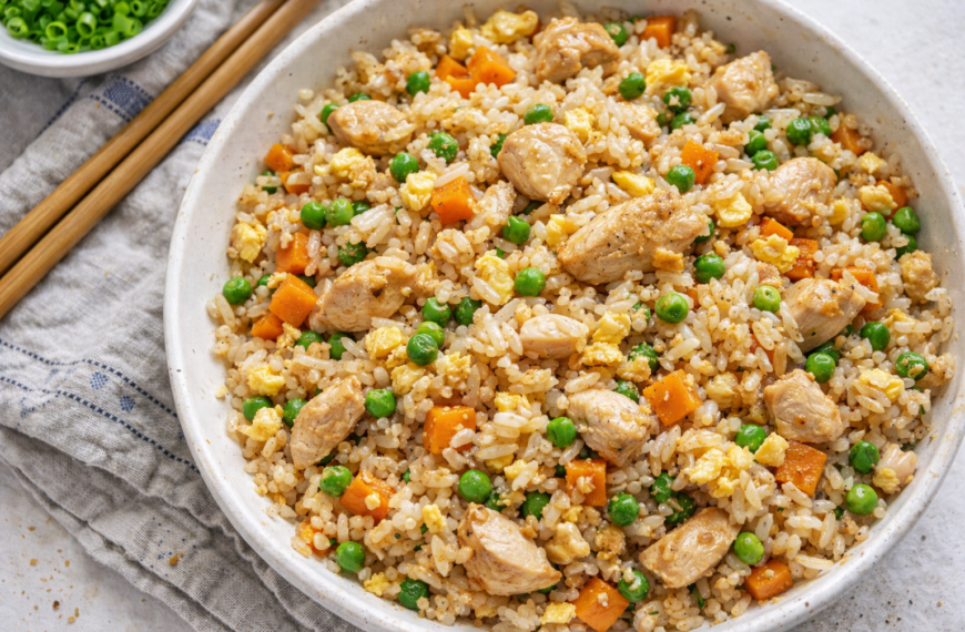 This quick chicken fried rice recipe is a weeknight lifesaver, ready&hellip;