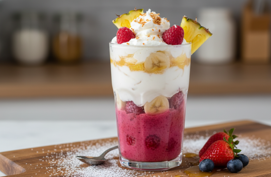 Raspberry Colada Twist