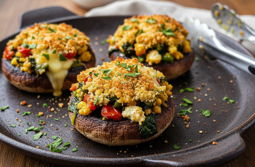 Stuffed Portobello Mushrooms