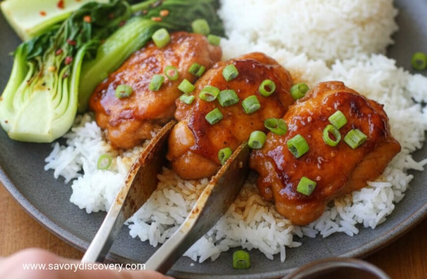 Baked Teriyaki Chicken Thighs