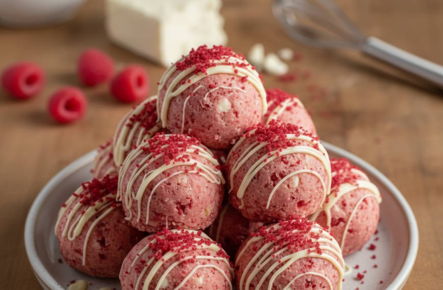 Strawberry Shortcake Truffles – Tyla’s Recipes