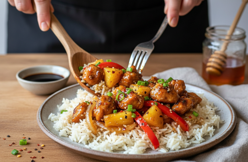Pineapple Chicken and Rice