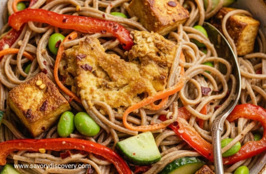 Creamy Tahini Noodle Salad