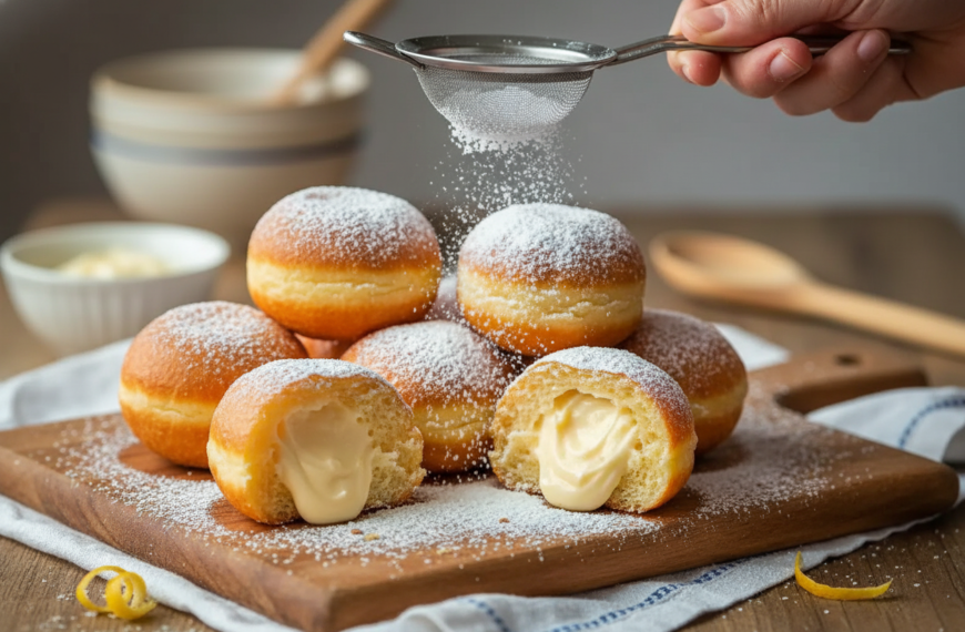 Bomboloni alla Crema: An Incredible Ultimate Recipe You Must Try