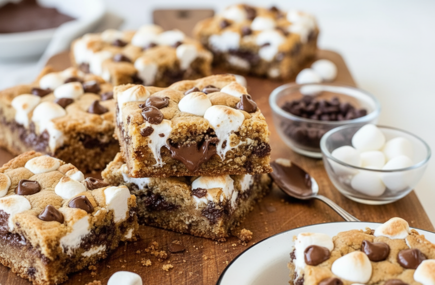S’mores Cookie Bars – Chef and Press