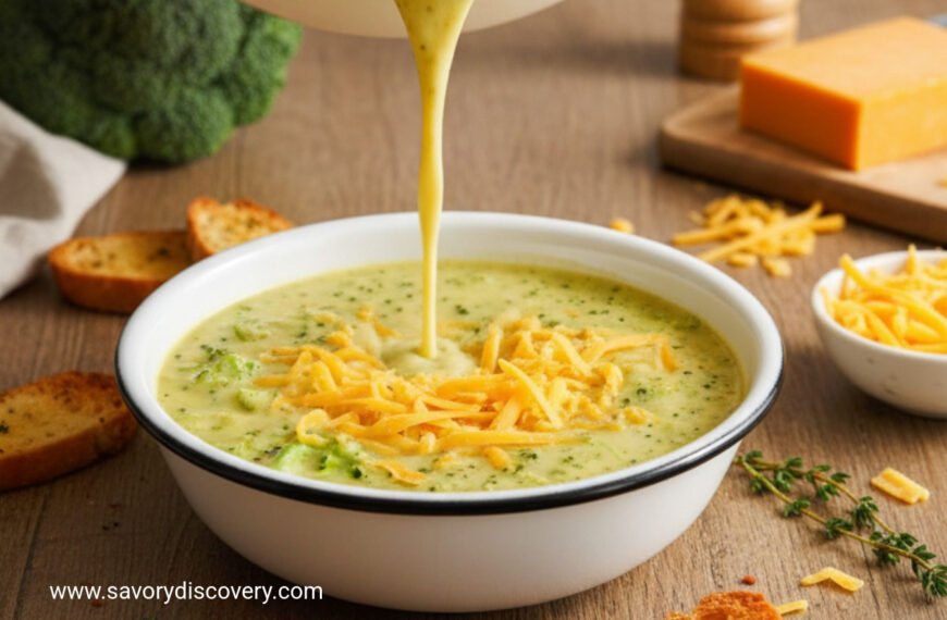 Creamy Broccoli Cheddar Soup