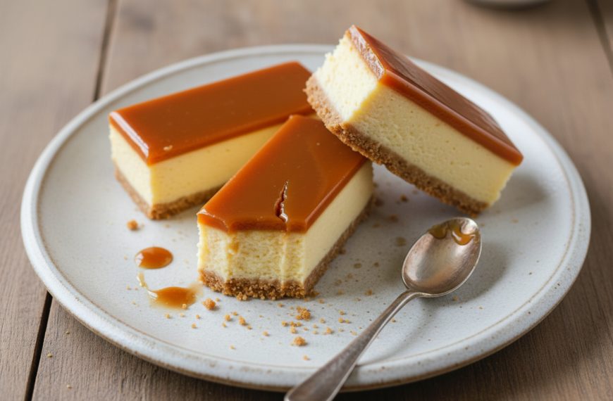 Vanilla Caramel Custard Tart