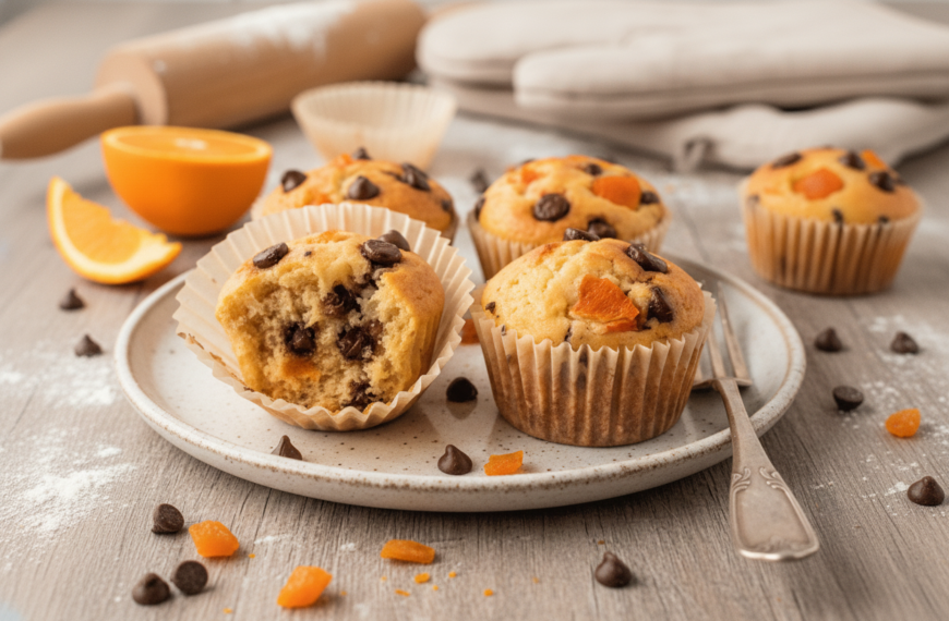 Orange Chocolate Chip Muffins (Bright, Zesty, and Easy to Make)