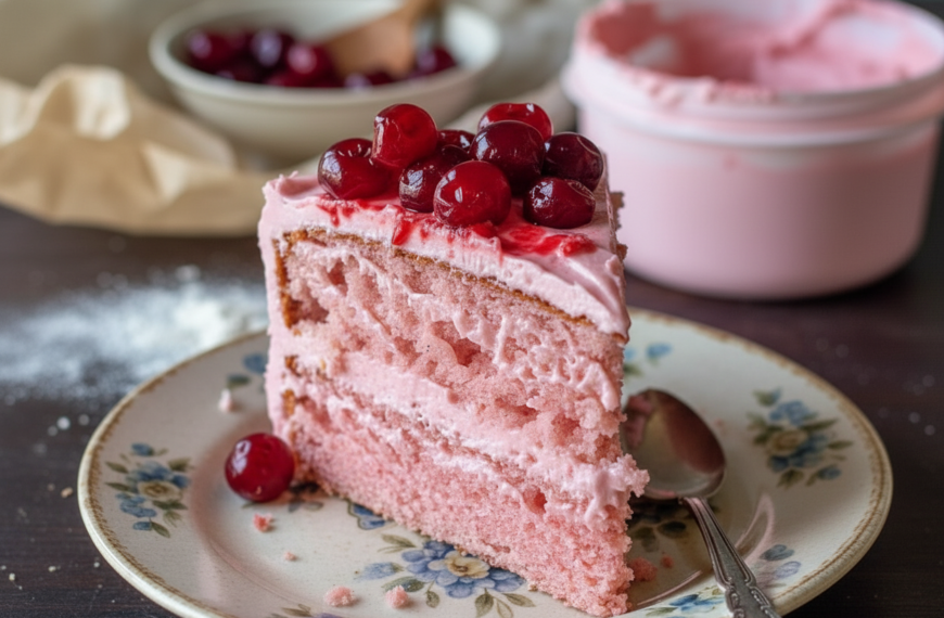 Cherry Blossom Dream Cake – Delectable Recipe