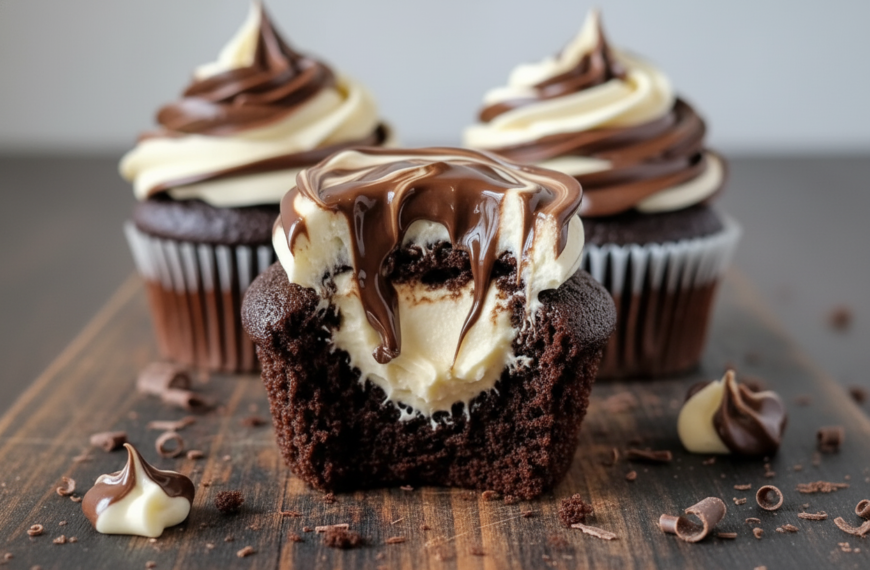 Chocolate Coffee Cream Cupcakes Recipe You’ll Love – Naomi’s Recipes