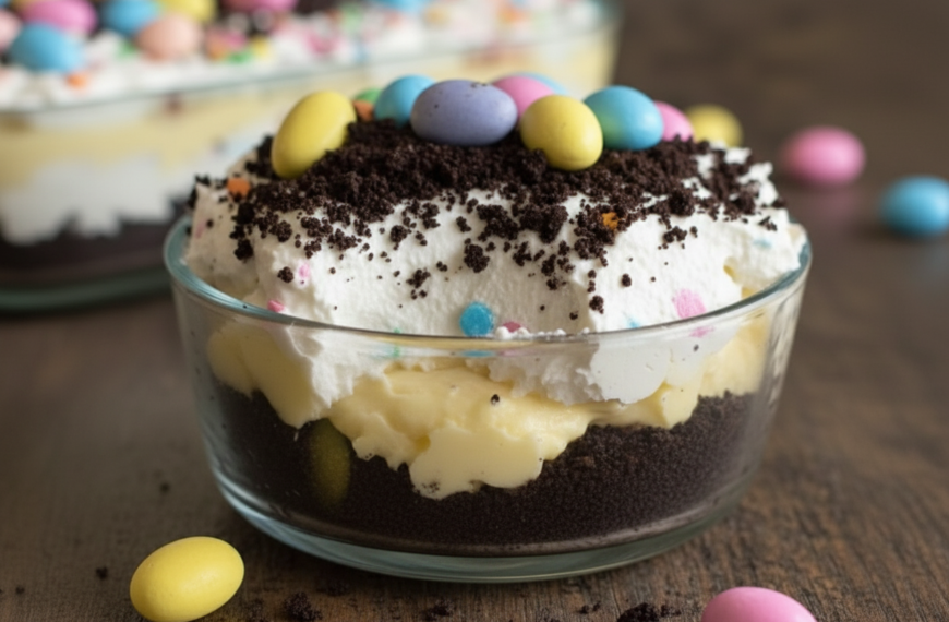 Easter Dirt Cake Casserole