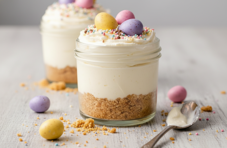 Mini Easter Cheesecake Jars – A Cute, No-Bake Spring Dessert –&hellip;