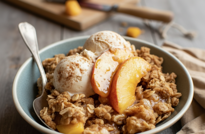 How to Make Succulent Best Peach Crisp : 6 Quick Secrets