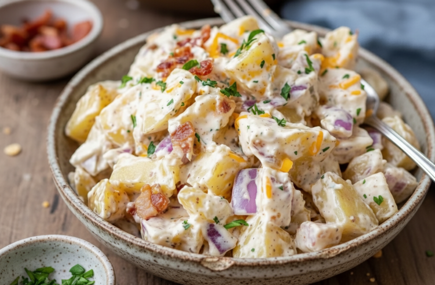 Steakhouse Potato Salad: A Creamy, Flavor-Packed Side Dish – Susan Recipes