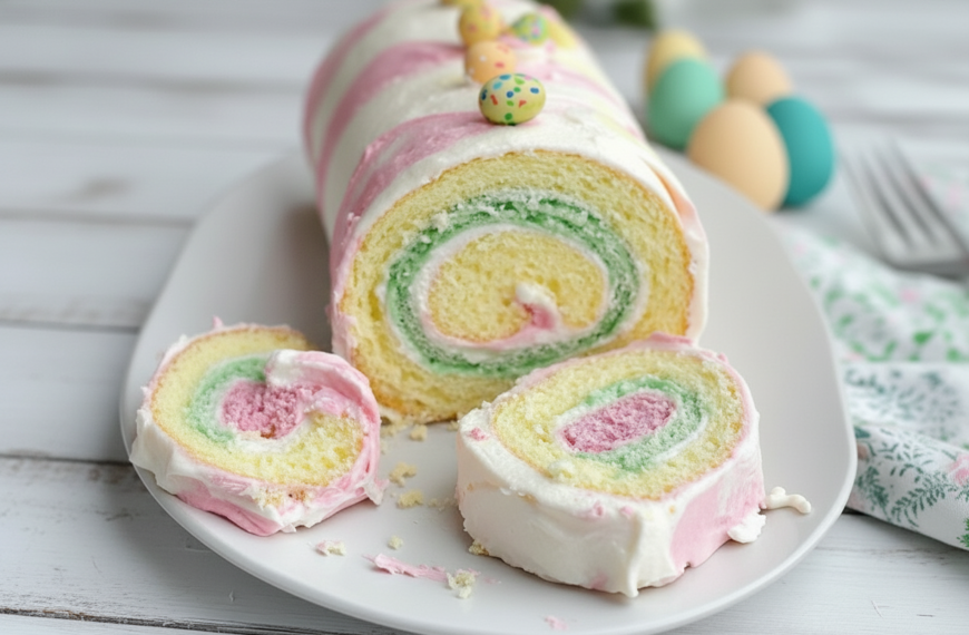 Easter Cake Roll