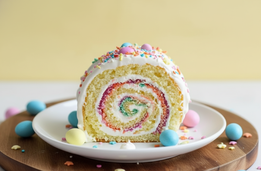 Magical 3-Step Easter Cake Roll That Steals the Show