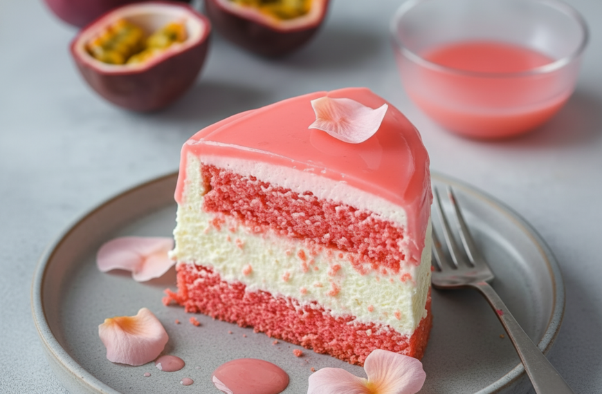 Irresistible Hawaiian Guava Cake with Creamy Bliss Layer